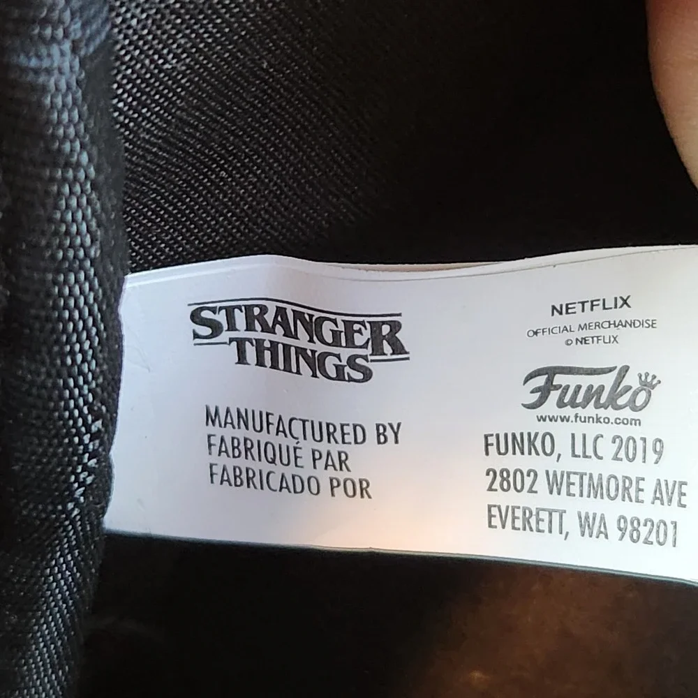FUNKO‎ Stranger Things Mini Backpack Multicolor Womens Zip Adjustable Retro 80's